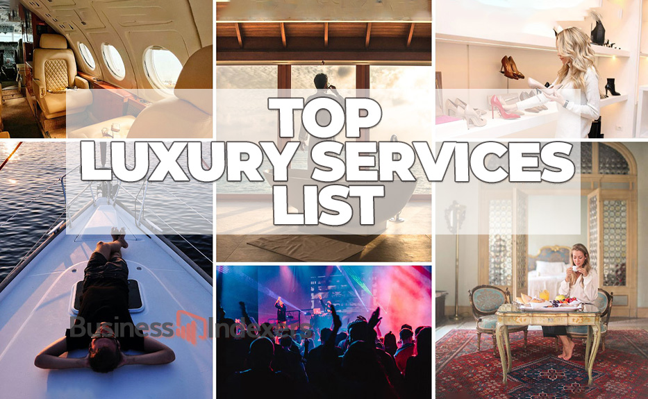 Top 100 Luxury Services List