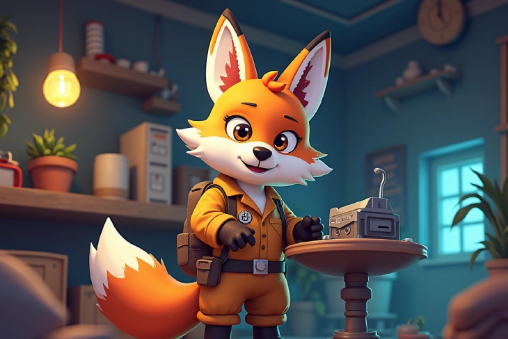 Cjugames the Rocket Shop​​ gameplay screenshot showing spaceship repair interface and quirky cartoon graphics.