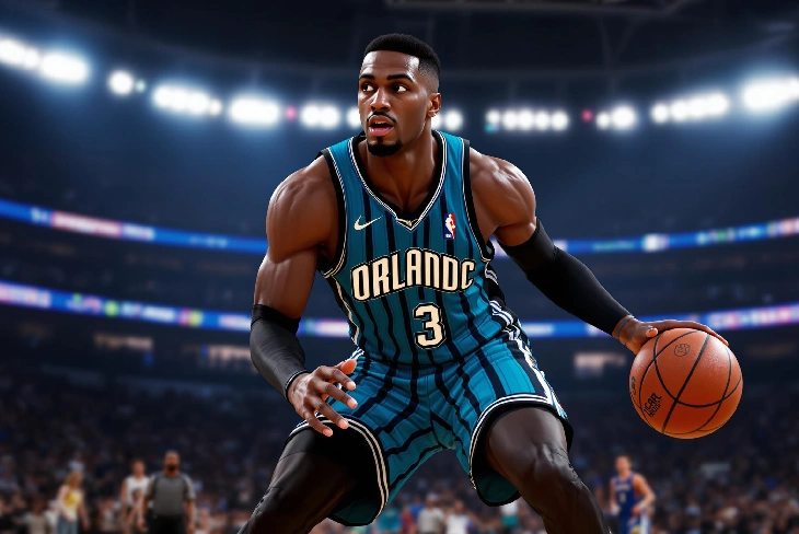 nba 2k19 nick anderson retrojacj gameplay featuring Nick Anderson in action.
