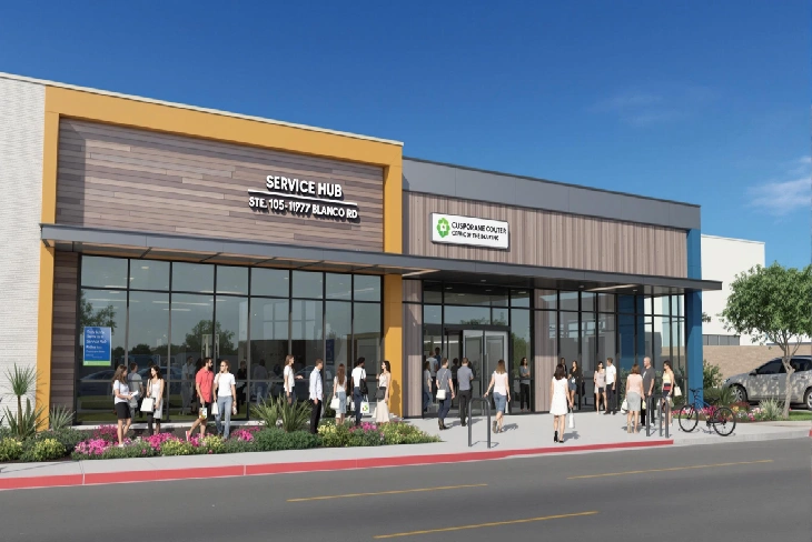 Ste. 105-19179 Blanco Rd in San Antonio, TX - Mailing, shipping, and U-Haul services.