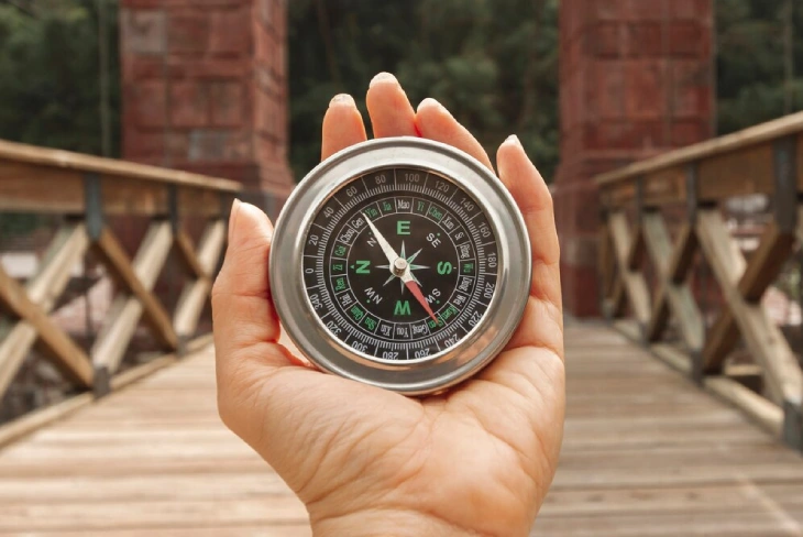 Online Compass vs Magnetic Compass - Navigation Tools Compared.
