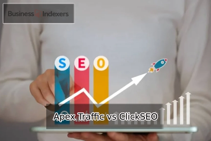 Apex Traffic vs ClickSEO comparison for SEO tools and traffic generation.