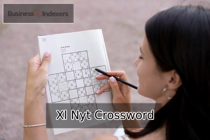 XL NYT Crossword grid with pencil and coffee, showcasing the fun and challenge of solving larger puzzles.